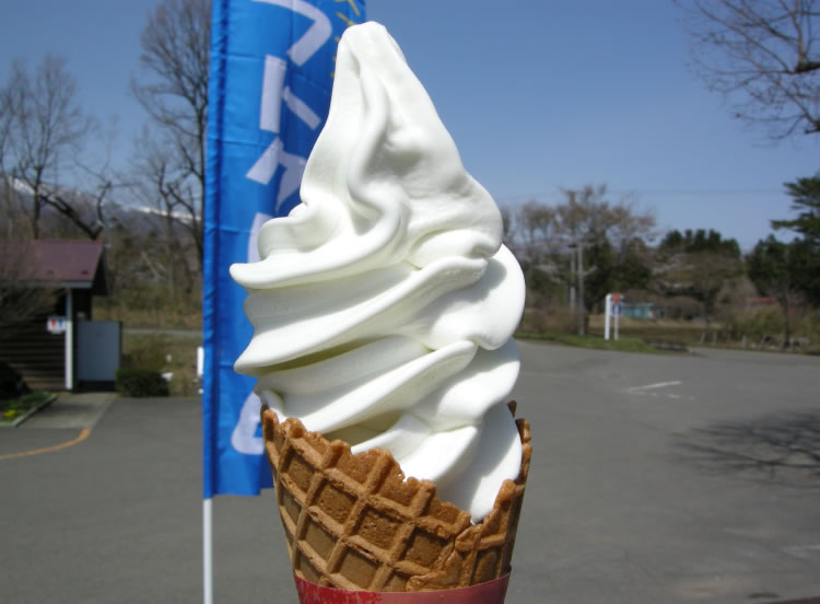 自家製ソフトクリーム